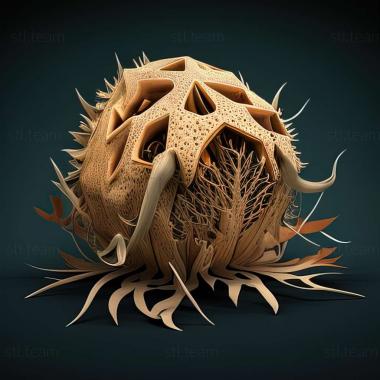 3D модель Pyrenecosa spinosa (STL)